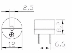 Buzzer Activo 5V Zumbador Arduino Nubbeo en internet