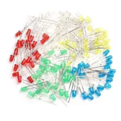 Pack 50 Leds 3mm Rojos Amarillos Verdes Azul Blanco Nubbeo