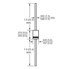 Pack 4 Diodo Rectificador 1n5408 3a 1000v Arduino Nubbeo - comprar online