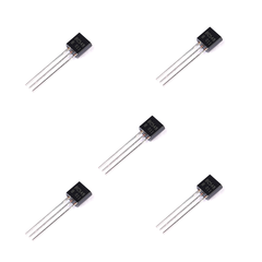 Pack 5x Transistor BC548 NPN 30V 100ma To92 Arduino Nubbeo