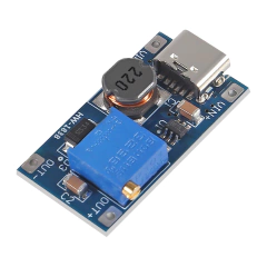 Fuente Step Up MT3608 Booster USB-C 28V DC Arduino Nubbeo - comprar online