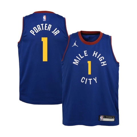 Jersey Denver Nuggets Michael Porter Jr Jordan Swingman - Azul