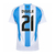 Camisa Seleção Argentina Home 24/25 Dybala 21 Torcedor Masculino - Branco e Azul - comprar online