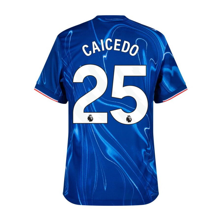 Camisa Chelsea Home 24/25 Caicedo 25 Torcedor Masculino