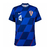 Camisa Seleção Croácia Away 24/25 Gvardiol 4 Torcedor Masculina - Azul - comprar online