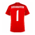 Camisa Goleiro Seleção Itália Home 24/25 Donnarumma 1 Torcedor Masculino - comprar online