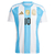 Camisa Seleção Argentina Home 2024 Messi 10 Torcedor Masculino - Branco e Azul - comprar online