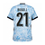 Camisa Seleção Portugal Away 24/25 Diogo J. 21 Torcedor Masculina - Azul Claro - comprar online