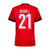 Camisa Seleção Portugal Home 24/25 Diogo J. 21 Torcedor Masculina - Vermelho - comprar online