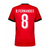 Camisa Seleção Portugal Home 24/25 B.Fernandes 8 Torcedor Masculina - Vermelho - comprar online