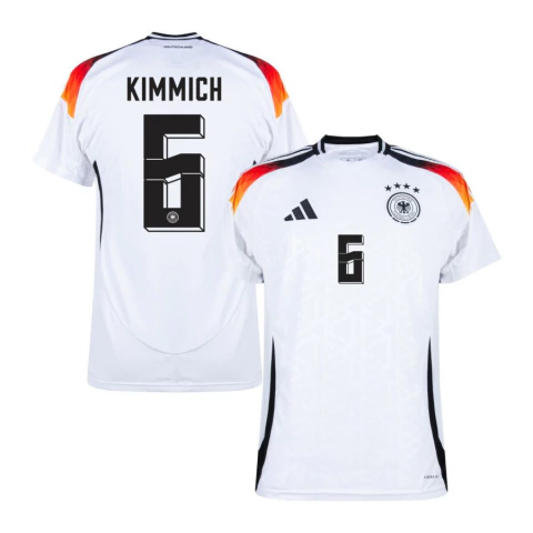 Camisa Seleção Alemanha Home 24/25 Kimmich 6 Torcedor Masculino - Branco