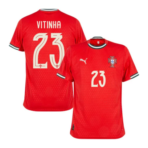 Camisa Seleção Portugal Home 25/26 Vitinha 23 Torcedor Masculino - comprar online
