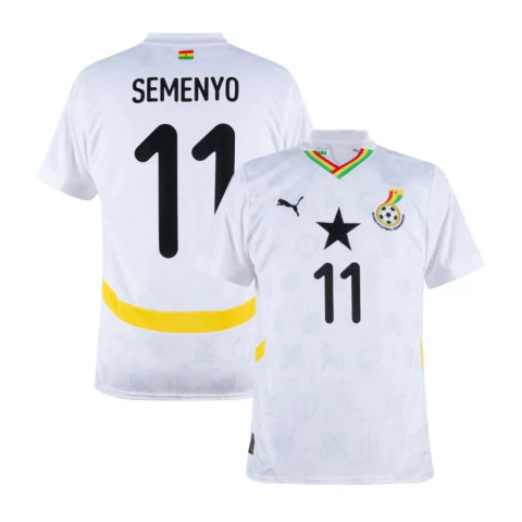Camisa Seleção Gana Home Semenyo 11 24/25 - comprar online