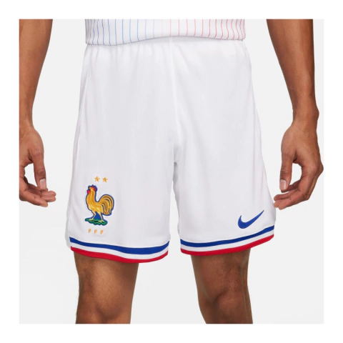 Short Seleção França Home 24/25 - Branco