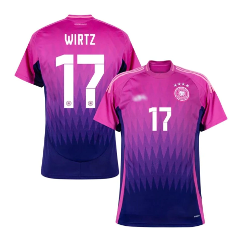 Camisa Seleção Alemanha Away 24/25 Wirtz 17 Torcedor Masculino