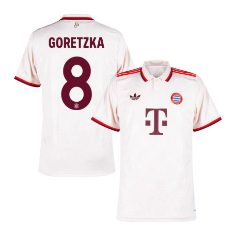 Camisa Bayern de Munique Third 24/25 Goretzka 8