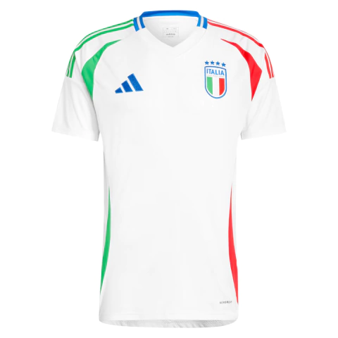 Camisa Seleção Itália Away 24/25 s/nº Torcedor Masculina - Branco