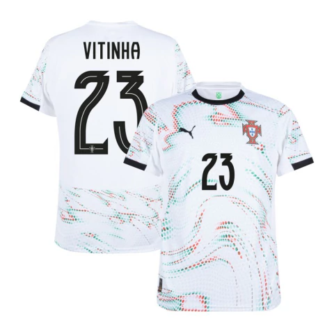 Camisa Seleção Portugal Away 25/26 Vitinha 23 Torcedor Masculino - comprar online