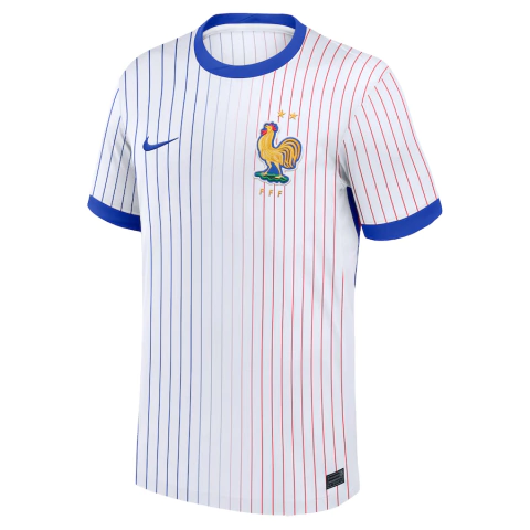 Camisa Seleção França Away 24/25 s/nº Torcedor Masculina - Branco