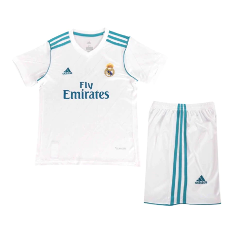 Kit Infantil Real Madrid Home 17/18 Retrô - comprar online