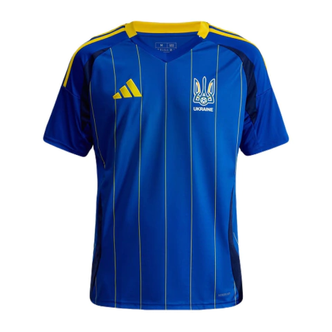Camisa Seleção Ucrânia Away 24/25 s/nº Masculina - Azul