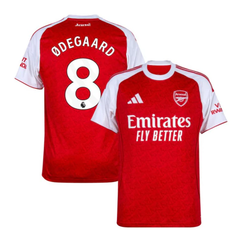 Camisa The Gunners Home 25/26 Ødegaard 8 - comprar online