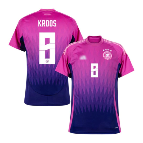 Camisa Seleção Alemanha Away 24/25 Kroos 8 Torcedor Masculino