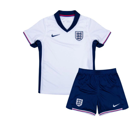 Kit Infantil Seleção Inglaterra Home 24/25 sn° Torcedor - Branco