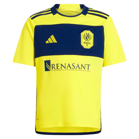 Camisa Nashville SC 24/25 sn° Torcedor Masculino - Amarelo