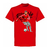 T-Shirt Cristiano Ronaldo - Vermelho