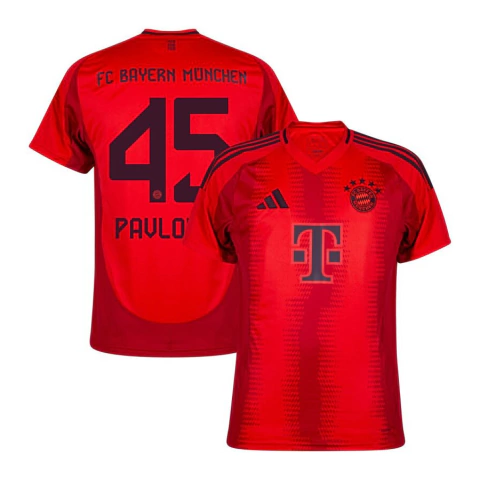 Camisa Bayern de Munique Home 24/25 Pavlovic 45