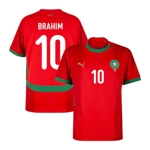 Camisa Seleção Marrocos Home Brahim 10 24/25 - comprar online