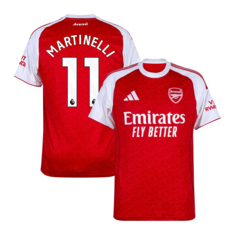 Camisa The Gunners Home 25/26 Martinelli 11 - comprar online