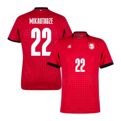 Camisa Seleção Georgia Third 24/25 Mikautadze 22 Torcedor Masculino