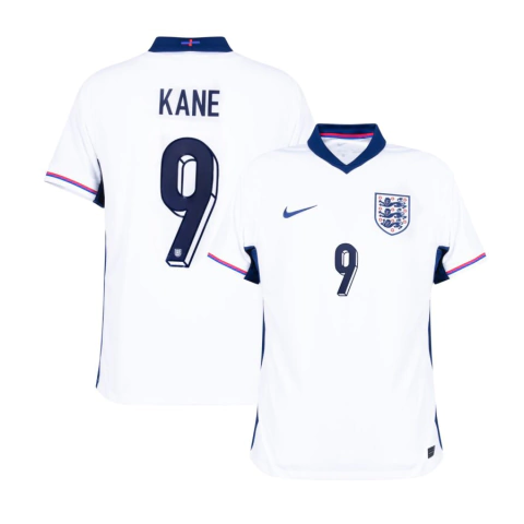 Camisa Seleção Inglaterra Home 24/25 Kane 9 Torcedor Masculina - Branco