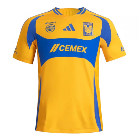 Camisa Tigres UANL Home 24/25 s/n° Torcedor Masculina - Amarelo