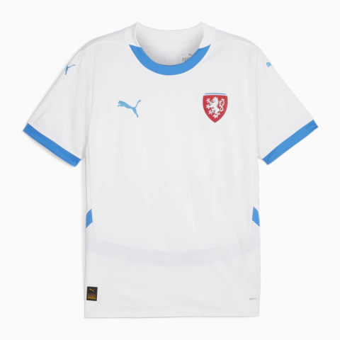 Camisa Seleção República Checa Away 24/25 s/nº Masculina - Branco