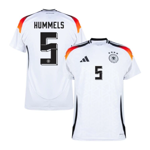 Camisa Seleção Alemanha Home 24/25 Hummels 5 Torcedor Masculino - Branco