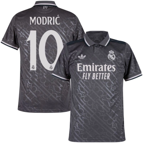 Camisa Real Madrid Third 24/25 Modrić 10 Torcedor Masculino