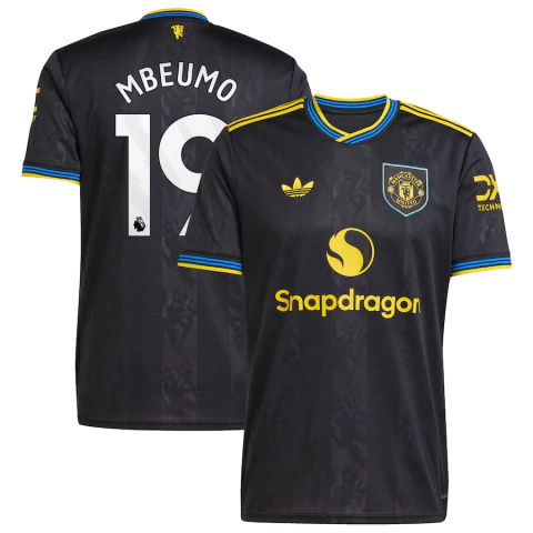 Camisa Manchester United Third 25/26 Mbeumo 19 Torcedor Masculino - comprar online