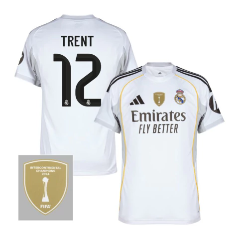 Camisa Real Madrid Home 25/26 Trent 12 - comprar online