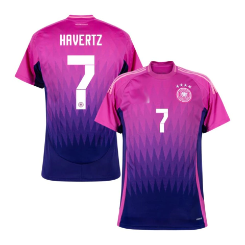 Camisa Seleção Alemanha Away 24/25 Havertz 7 Torcedor Masculino