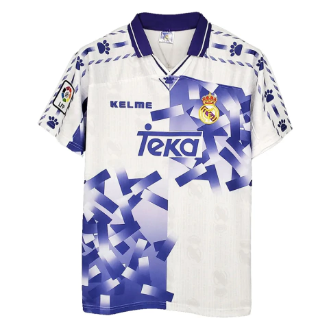 Camisa Retro Real Madrid Home 96/97 Branco
