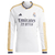 Camisa Real Madrid Home 23/24 s/nº Torcedor Manga Longa Masculina - Branco