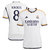 Camisa Real Madrid Home 23/24 Kroos 8 Torcedor Masculino - Branco