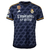 Camisa Real Madrid Away 23/24 + Patch s/nº Torcedor Masculina - Preto