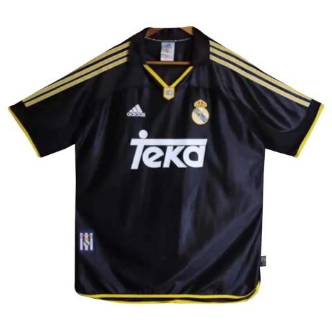 Camisa Retro Real Madrid Away 98/00 Preto