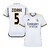 Camisa Real Madrid Home 23/24 Zidane 5 Torcedor Masculino - Branco (Personalização Ídolo)