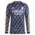 Camisa Real Madrid Away 23/24 s/nº Torcedor Manga Longa Masculina - Preto