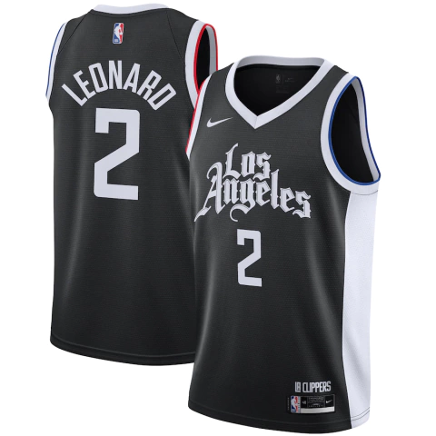 Jersey LA Clippers Kawhi Leonard Swingman - Preto